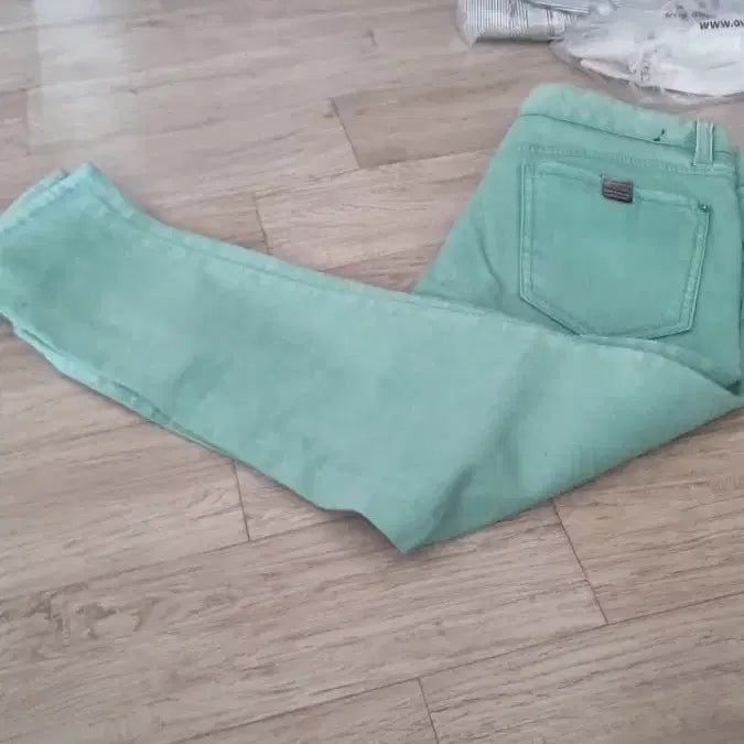 [BUNJANG] Dsquared2 Mint Green Denim Jeans / 디스퀘어드2 민트그린데님진. 30
