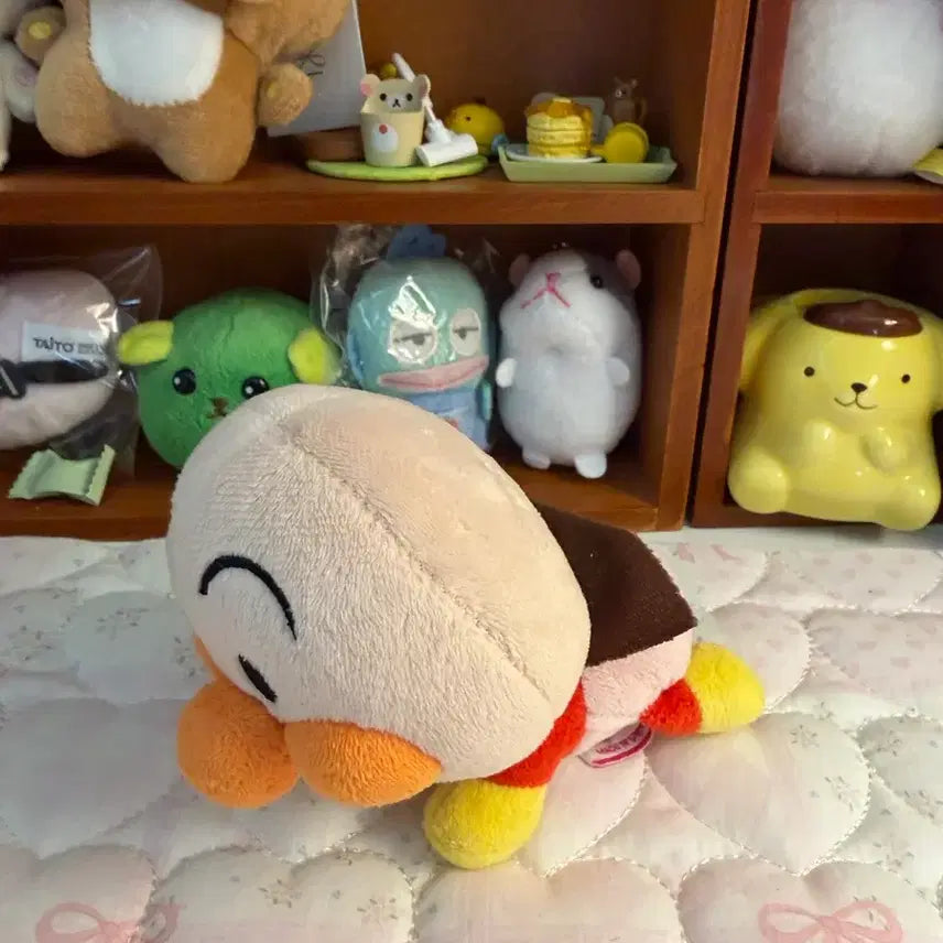 [BUNJANG] Vintage Baby Anpanman Plush Doll / 고전 아기 호빵맨