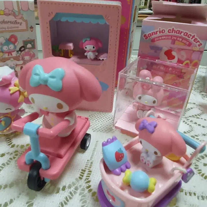 [BUNJANG] My Melody 5-Piece Figure Set / 마이멜로디5종 피규어