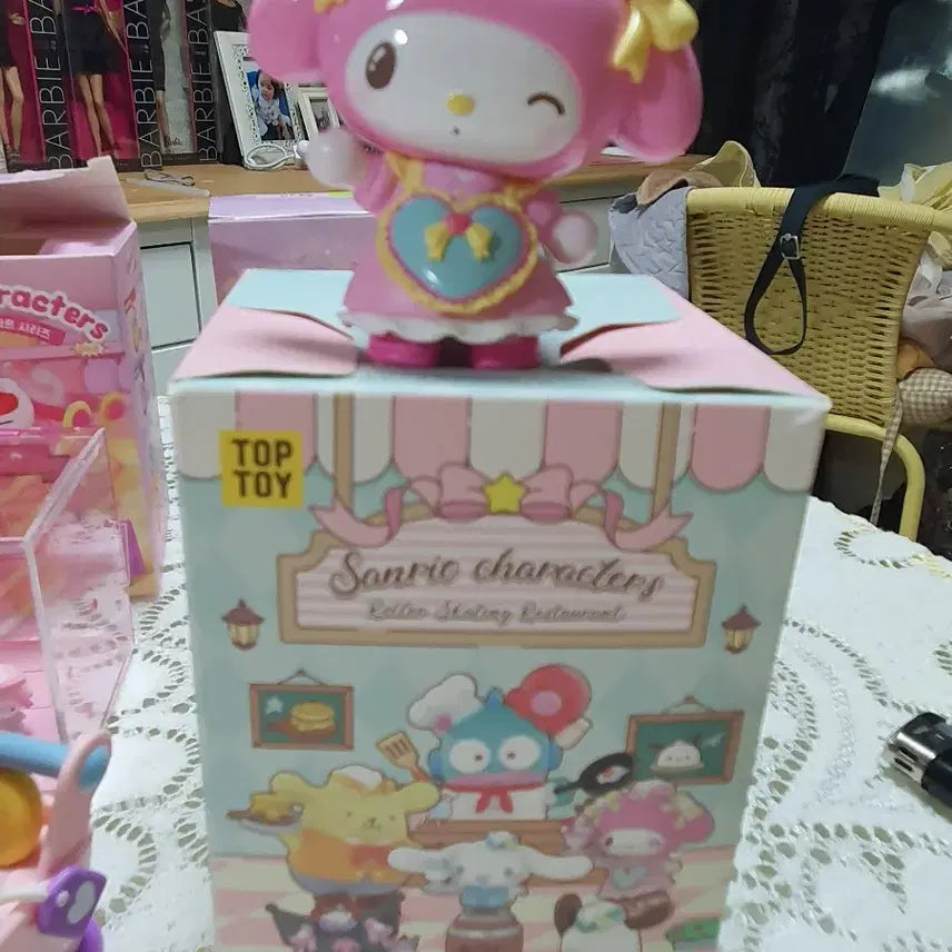 [BUNJANG] My Melody 5-Piece Figure Set / 마이멜로디5종 피규어