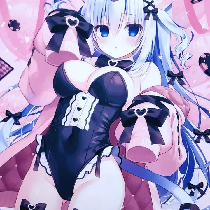[BUNJANG] Hasneya C105 Twin Bunny Girl Suede B2 Tapestry / 하스네야 c105 쌍둥이 미소녀 바니걸 스웨이드 B2 태피스트리