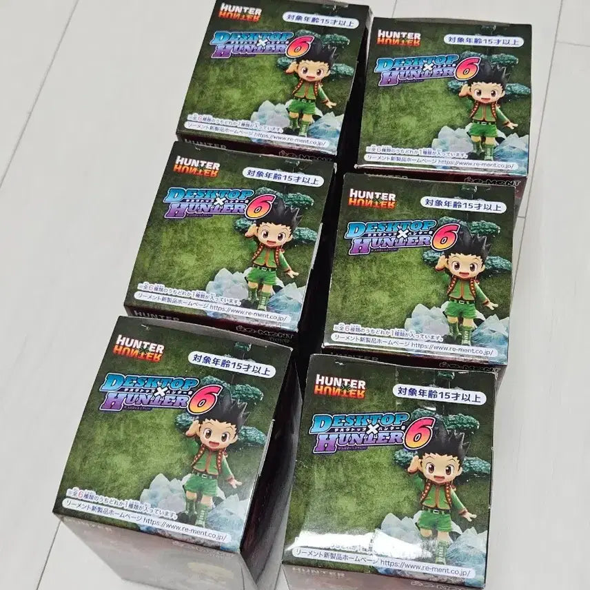 [BUNJANG] Hunter x Hunter Desktop Figures 6 Set / 헌터헌터 데스크탑피규어6 풀박