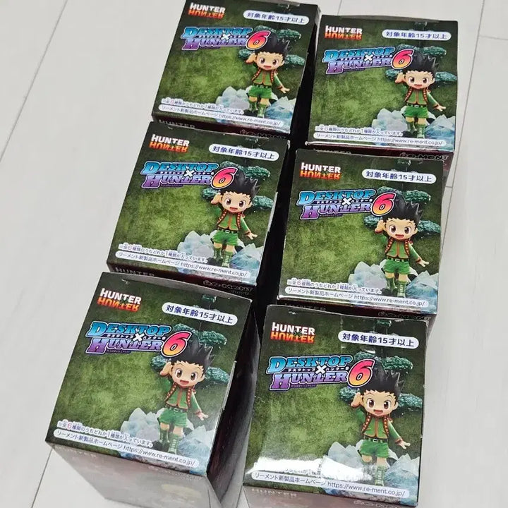 [BUNJANG] Hunter x Hunter Desktop Figures 6 Set / 헌터헌터 데스크탑피규어6 풀박