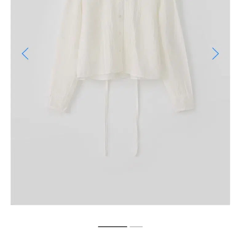 [BUNJANG] Thanat Blanc Tuck Blouse / 타낫 블랑 턱 블라우스  Blanc tuck blouse 새상품