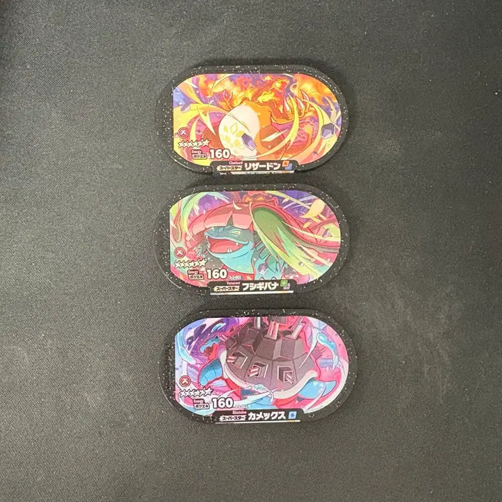 [BUNJANG] Pokemon Mezastar Japan Version G-Max Charizard/Venusaur/Blastoise 3-Star Set / 포켓몬 가오레 일본판 메자스타 거다이맥스폼 리자몽/이상해꽃/거북왕 3대장