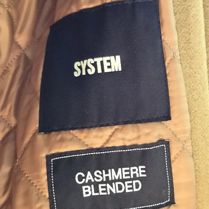 [BUNJANG] System Homme Double Breasted Coat Beige / 시스템옴므 더블 브레스트 코트 베이지