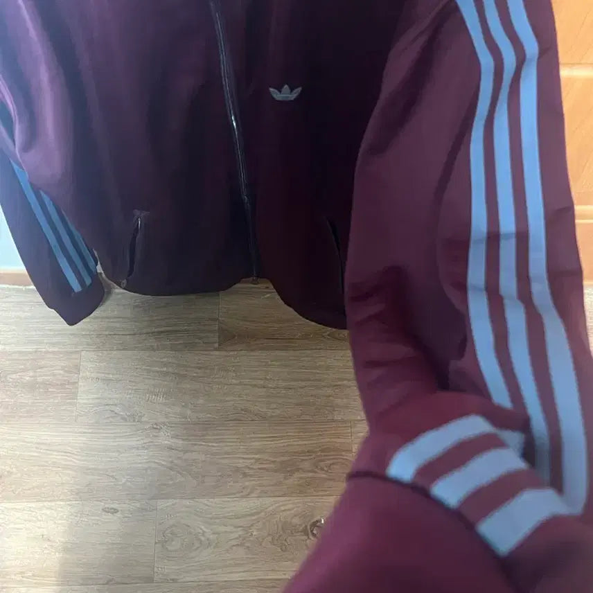 [BUNJANG] Adidas Beckenbauer Track Jacket Maroon S / 아디다스 바켄바우어 베켄바우어 마룬 머룬 버건디 s