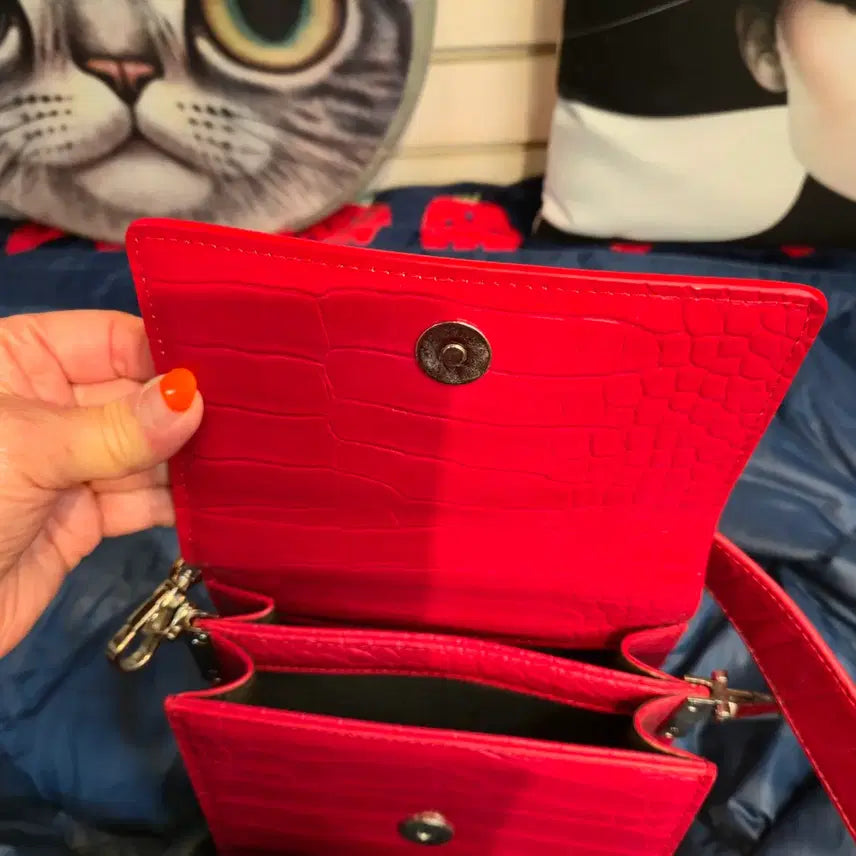 [BUNJANG] Leather Bag / 록체빵강가방