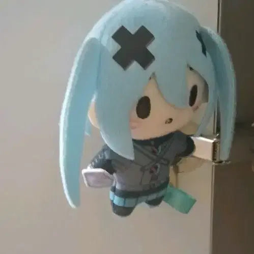 [BUNJANG] Vocaloid Miku Plush Keychain / 처분가 급처 ) 보컬로이드 미쿠 인형 키링