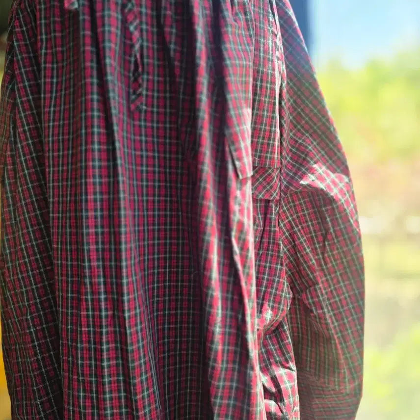 [BUNJANG] Cotton Check Skirt / 면 체크 스커트