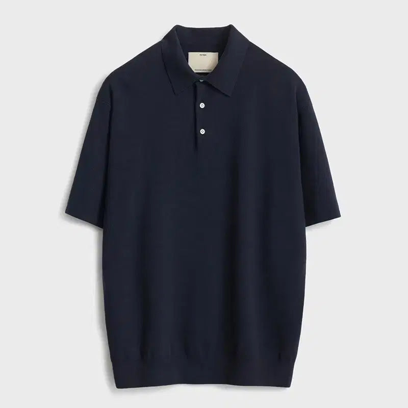 [BUNJANG] Pottery Comfort Polo Knit T-Shirt / [새상품] 포터리 컴포트 폴로 니트