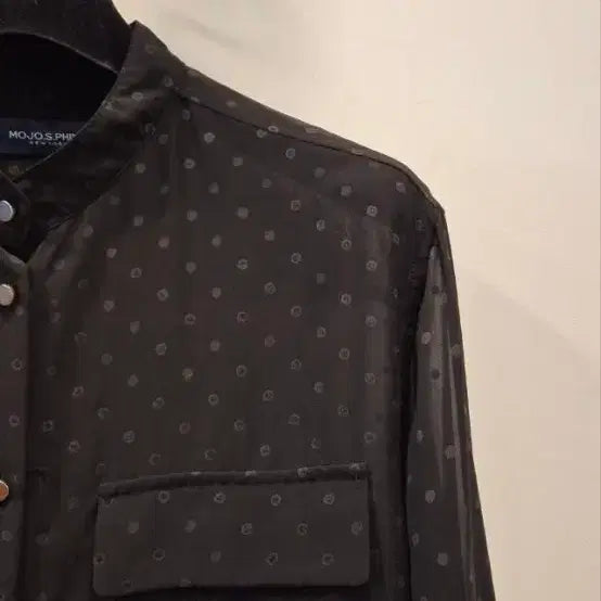 [BUNJANG] MOJO.S.PINE M Dot Chiffon Blouse / 모조에스핀   M    도트    쉬폰   블라우스
