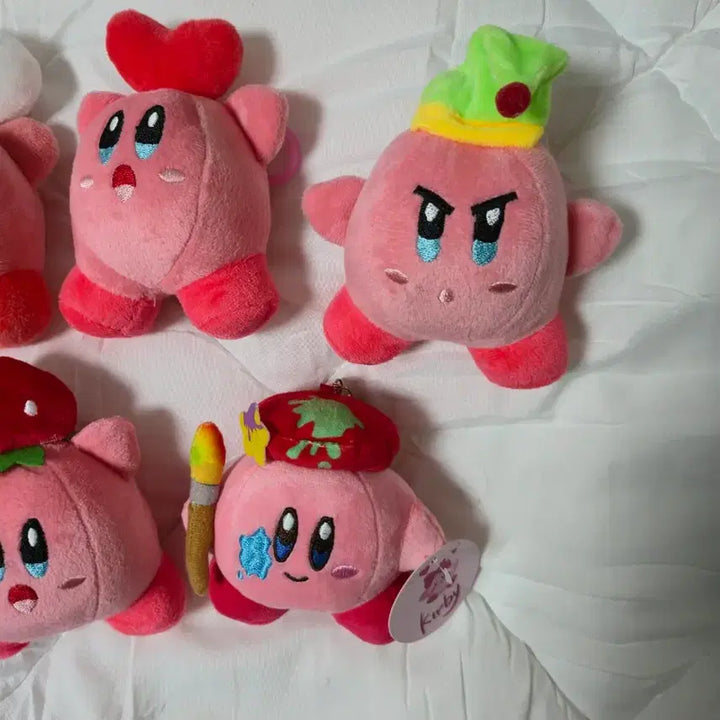 [BUNJANG] Kirby Plush Keychain Toy / 커비 인형 키링 별의커비 열쇠고리 고리인형 장난감