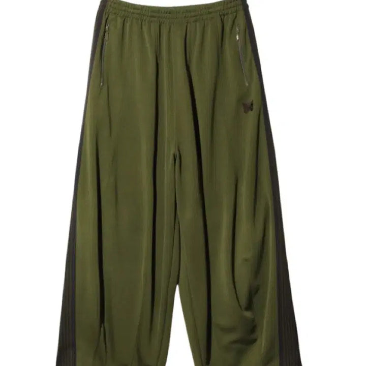 [BUNJANG] Needles H.D. Track Pants Poly Smooth Olive / 니들스 H.D 트랙팬츠 폴리 스무스 올리브