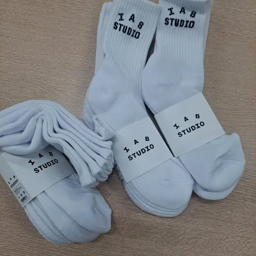 [BUNJANG] IAB Studio White Cushion Socks / IAB STUDIO 흰색 쿠션양말
