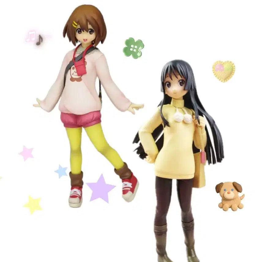 [BUNJANG] K-ON! Graduation Trip Hirasawa Yui &amp; Akiyama Mio Figure (Sealed) / (미개봉)케이온 졸업여행 히라사와 유이 아키야마 미오 피규어