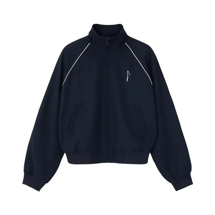 [BUNJANG] Llege Embroidery Logo Track Jumper / LLege 렉토 엠브로이더리 로고 트랙 점퍼