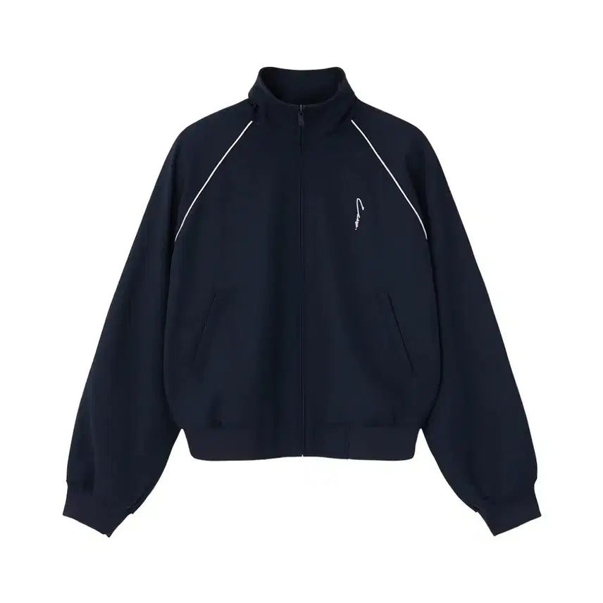 [BUNJANG] Llege Embroidery Logo Track Jumper / LLege 렉토 엠브로이더리 로고 트랙 점퍼