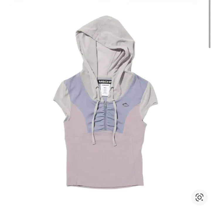 [BUNJANG] Mischief Hooded Track Half Zip-up Light Grey / 미스치프 후드 트랙 하프집업 라이트 그레이