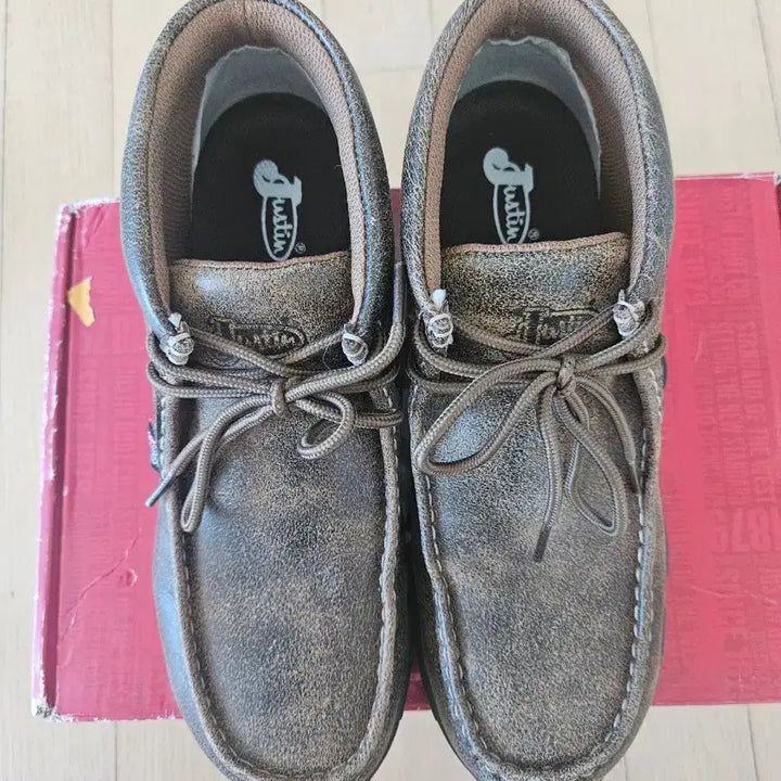 [BUNJANG] Justin Boots Cappie Steel Toe Work Boots / 저스틴부츠 캐피 워크화 (Justin Boots Cappie)