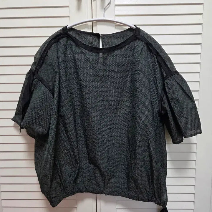 [BUNJANG] KUHO Poplin Balloon Fit Blouse / 구호 kuho 바스락 블라우스