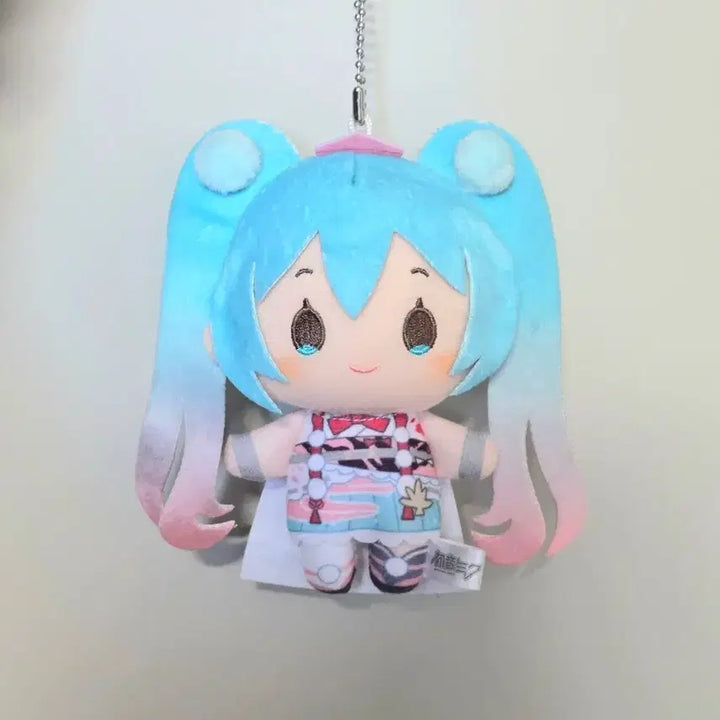 [BUNJANG] Hatsune Miku Plush Keychain / 하츠네미쿠 누이 키링