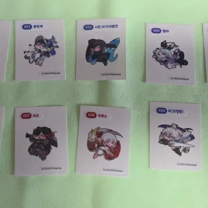[BUNJANG] Trickster M Full Set Stickers / 트릭컬 띠부씰 풀셋 팝니다.