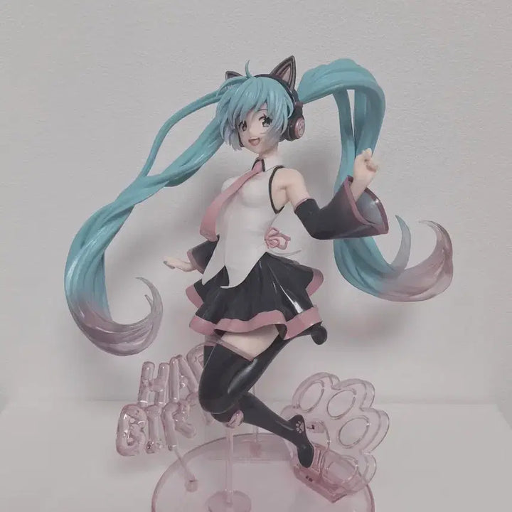[BUNJANG] Hatsune Miku Happy Cat Ver. Figure / 하츠네 미쿠 해피캣 피규어