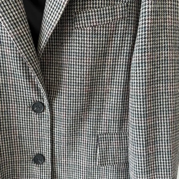 [BUNJANG] Brown Check Classic Coat / 브라운 체크 코트