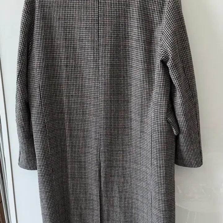 [BUNJANG] Brown Check Classic Coat / 브라운 체크 코트