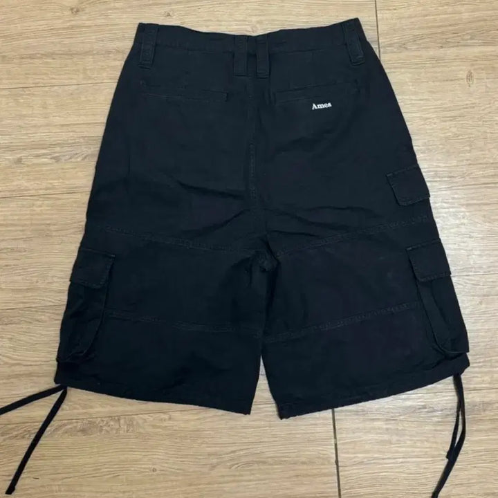 [BUNJANG] Ames Worldwide Cargo Shorts Black / 아메스 월드와이드 카고 반바지 블랙