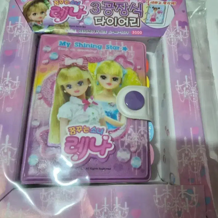 [BUNJANG] Lena 3-Ring Classic Diary / 고전 레나 3공 다이어리