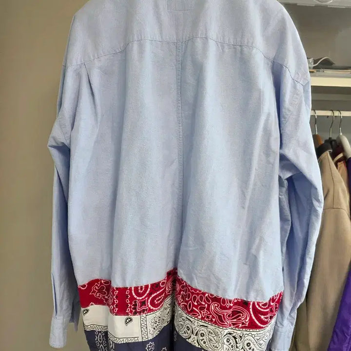 [BUNJANG] Envelope Bandana Shirt Bundle Set / 엔벨로프 반다나 셔츠 2개 일괄