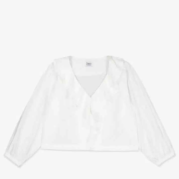 [BUNJANG] Magnet Archive Ruffle Lace Blouse / Magnet Archive - Ruffle Lace Blouse