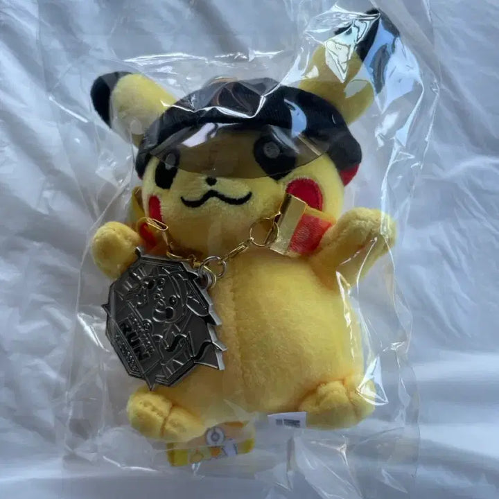 [BUNJANG] Pokemon Run Pikachu Silver Medal Plush / 15 포켓몬런 피카츄 은메달 인형