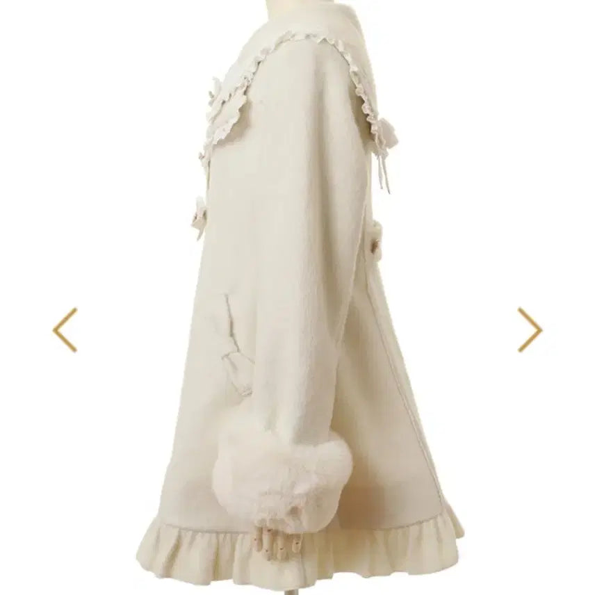 [BUNJANG] Lizlisa Ribbon Sailor Coat (White) / 리즈리사 리본 세일러 코트 (화이트)