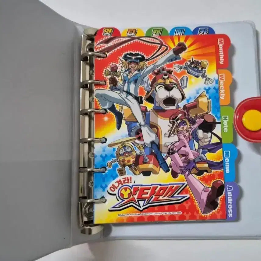 [BUNJANG] Yatterman 6-Ring Diary (Classic) / 고전 이겨라 얏타맨 6공 다이어리