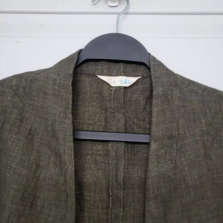 [SOLD OUT] 이새 롱 조끼 베스트 카키