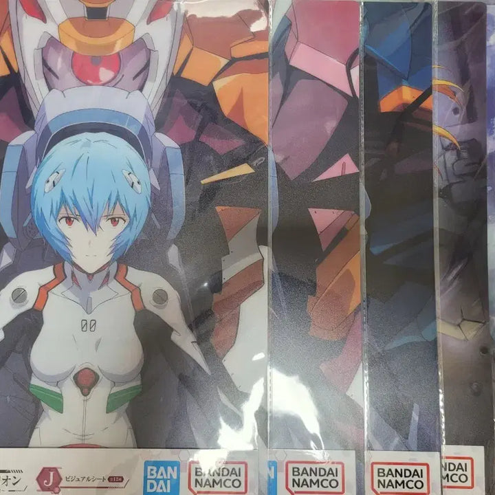 [BUNJANG] Evangelion Beast J Prize Visual Board Bundle Set (Sealed) / <6종일괄>제일복권 에반게리온 비스트 J상 비주얼보드 미개봉