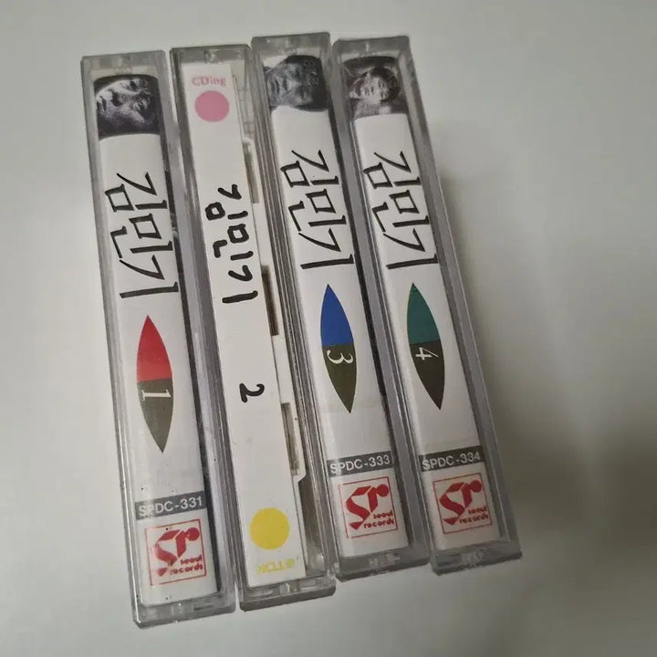 [BUNJANG] Kim Min Ki Cassette Tape Set (1-4) / 김민기 카세트 테이프 2/4집