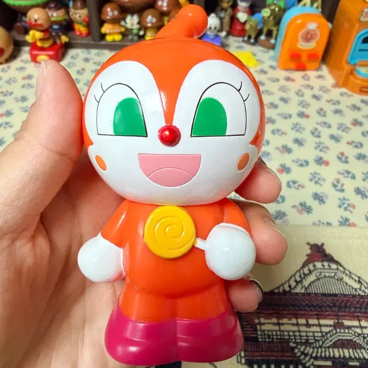 [BUNJANG] Anpanman Dokin-chan Squeaky Toy / 호빵맨 짤랑이 삑삑이