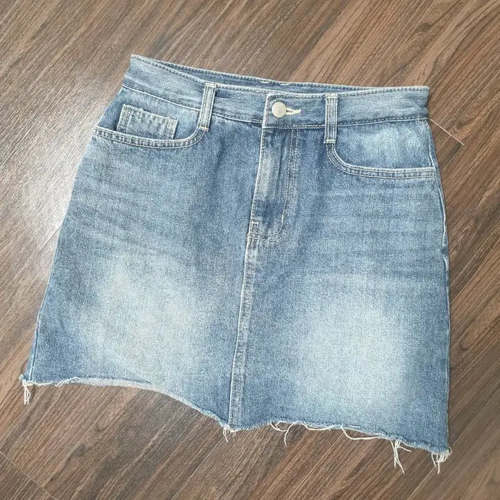 [BUNJANG] Denim Mini Skirt / (오늘특가)데님 미니 스커트 청치마