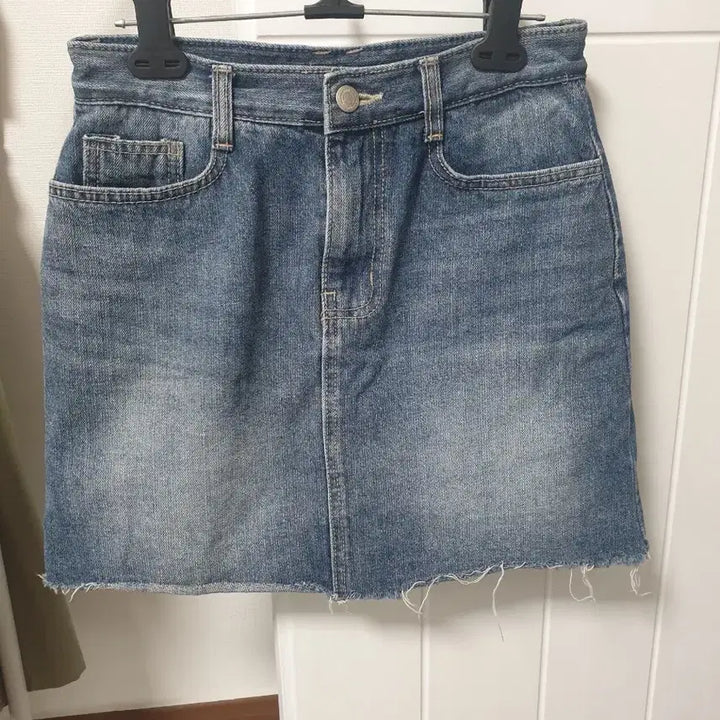 [BUNJANG] Denim Mini Skirt / (오늘특가)데님 미니 스커트 청치마