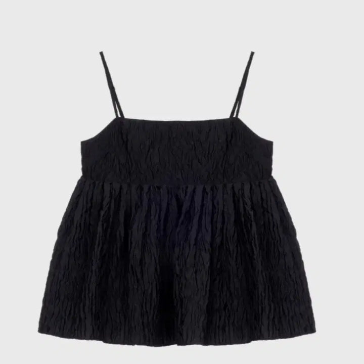 [BUNJANG] Monoha Jacquard Sleeveless Top / 모노하 자카드 슬리브리스