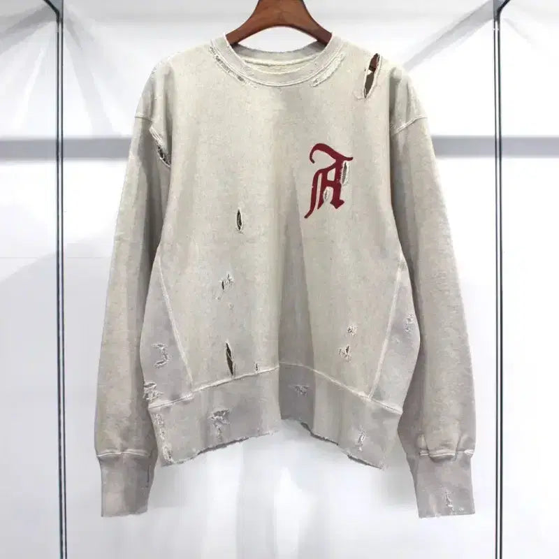 [BUNJANG] Anselm Krash Sweatshirt / (1) 안셀름 크래쉬 스웻셔츠