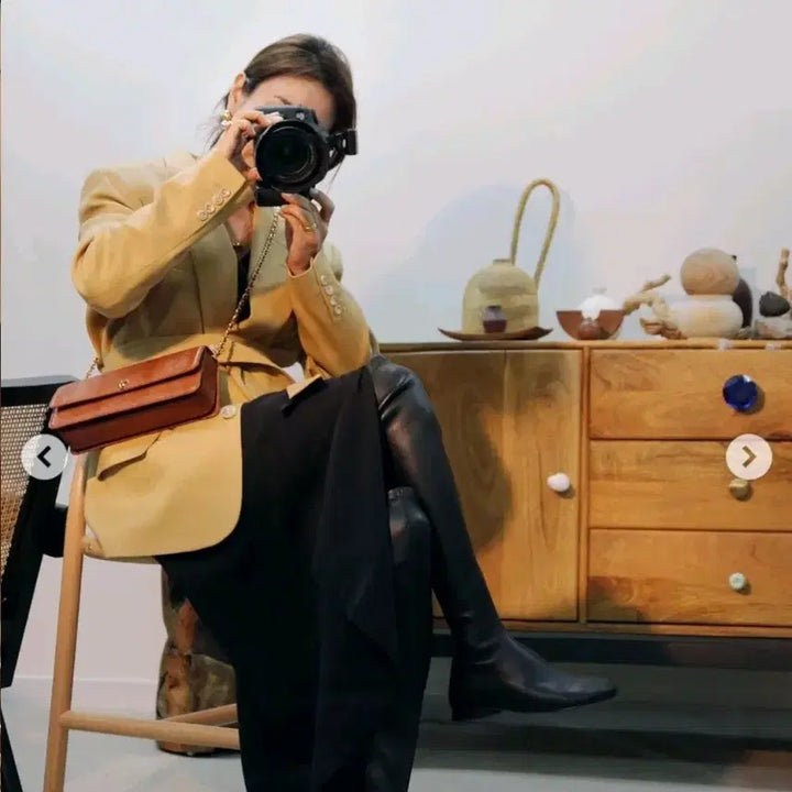 [BUNJANG] Ssong Studio Belted Jacket / 쏭스튜디오 벨트 자켓
