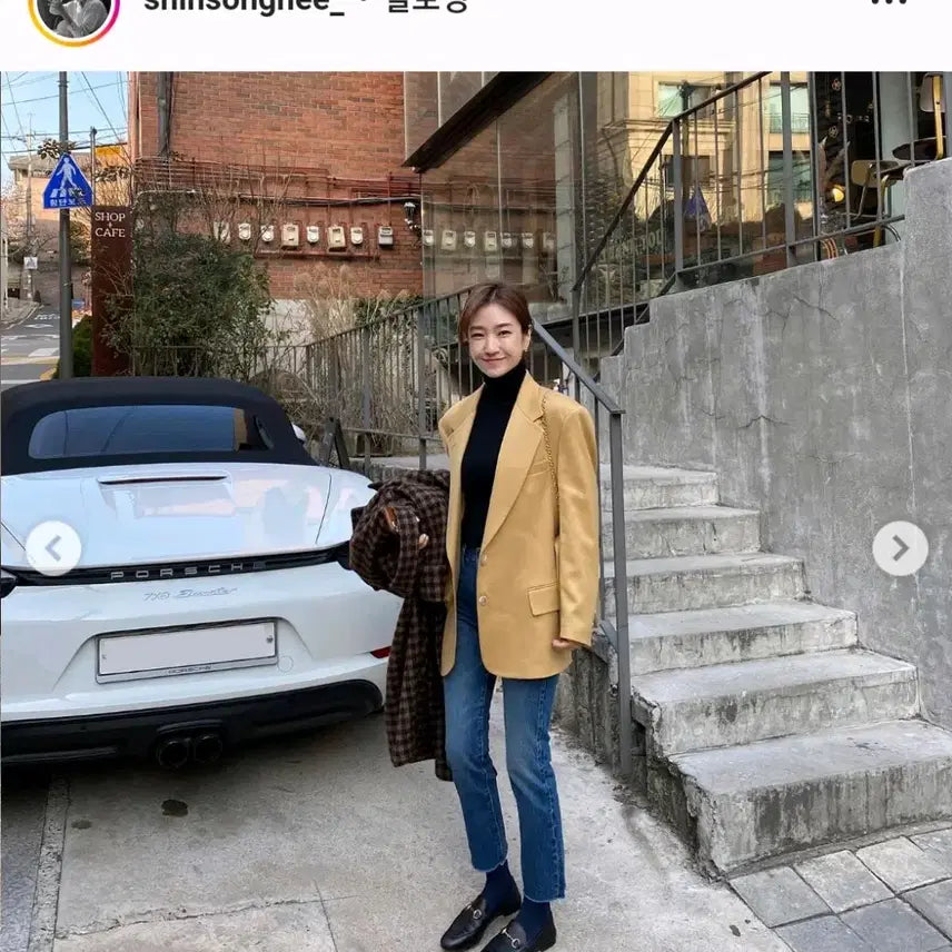 [BUNJANG] Ssong Studio Belted Jacket / 쏭스튜디오 벨트 자켓