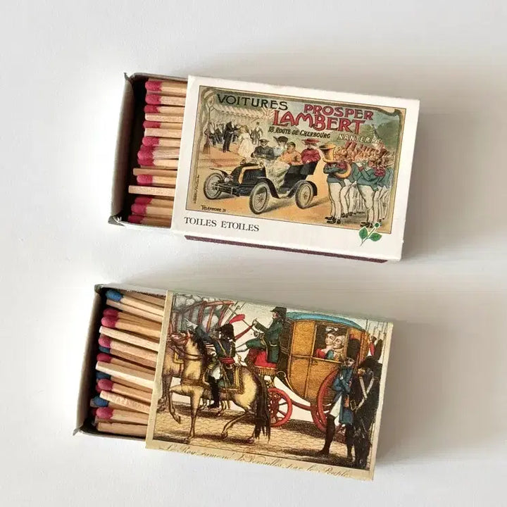 [BUNJANG] Vintage French Matchbox Set / 빈티지 프랑스 성냥 2개세트
