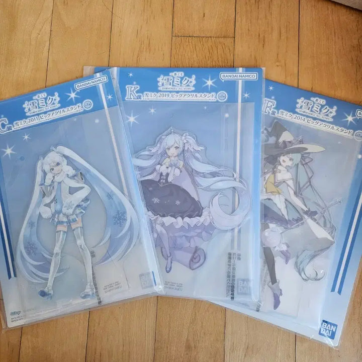 [BUNJANG] Snow Miku Big Acrylic Stand Bundle Set / 유키미쿠 빅 아크릴 일괄