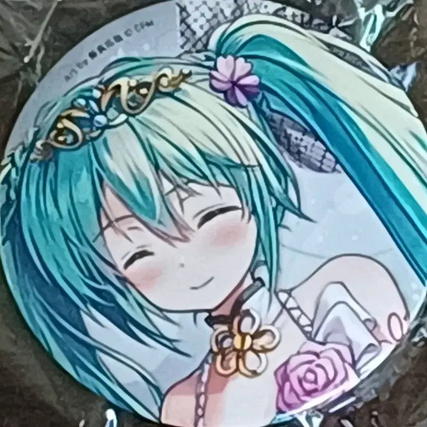 [BUNJANG] Vocaloid Hatsune Miku Can Badge / 보컬로이드 하츠네 미쿠 캔뱃지